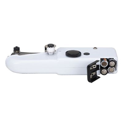 Máquina de coser portátil Corporación blanca salida DC 6V/1000mA Batería de alimentación caja original