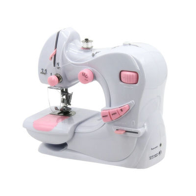 Configuración mecánica de cama plana con tapa de tejido blando Maquinas de coser doble aguja