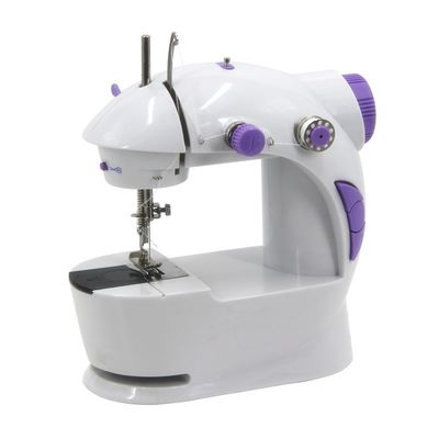 Máquina de coser eléctrica de costura con costura de cerradura mini con longitud de costura ajustable