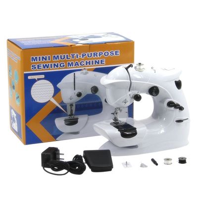 longitud ajustable de la puntada África hogar automático botón adjunta máquina de coser para el calzado