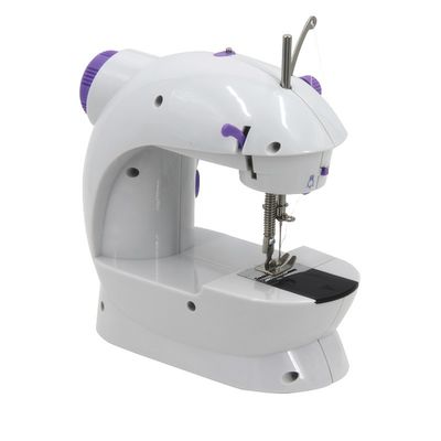 Máquina de coser doméstica Placa de aguja en Pakistán con configuración mecánica cama plana