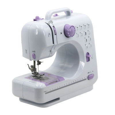 27.5*12.1*26cm Mayoristas Familia Conmutador de mano Denim Maquina de Coser Familiar