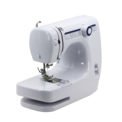 Máquina de coser de cuero de doble aguja portátil para tejidos de punto