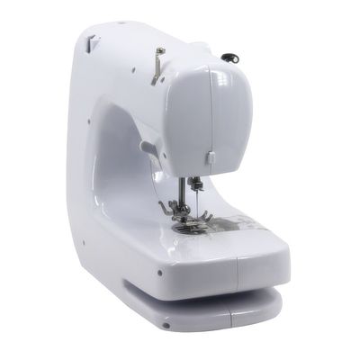 Máquina de coser de cuero de doble aguja portátil para tejidos de punto
