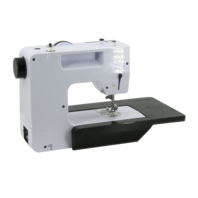 Máquina de coser para el hogar de doble velocidad para prendas de vestir Dimensiones generales 24.5*11.7*20cm