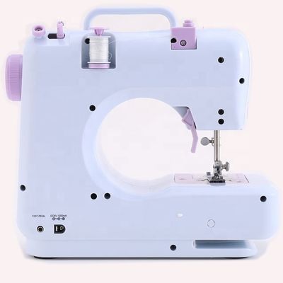 Máquina de coser de zigzag multifunción para prendas de vestir para el hogar