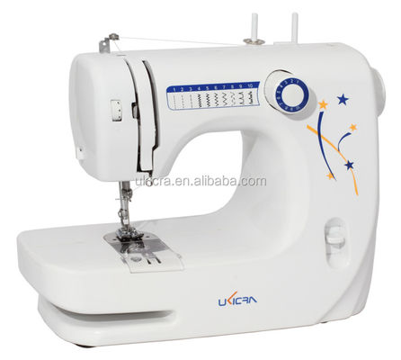 Máquina de coser para hermanos multifunción UFR-608 Blanco Dimensiones generales 33.5*14.5*24.5CM