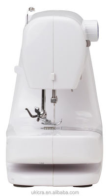 Máquina de coser eléctrica para el hogar con un peso de 2,9 kg y un diseño compacto de 33,5 x 14,5 x 24 cm